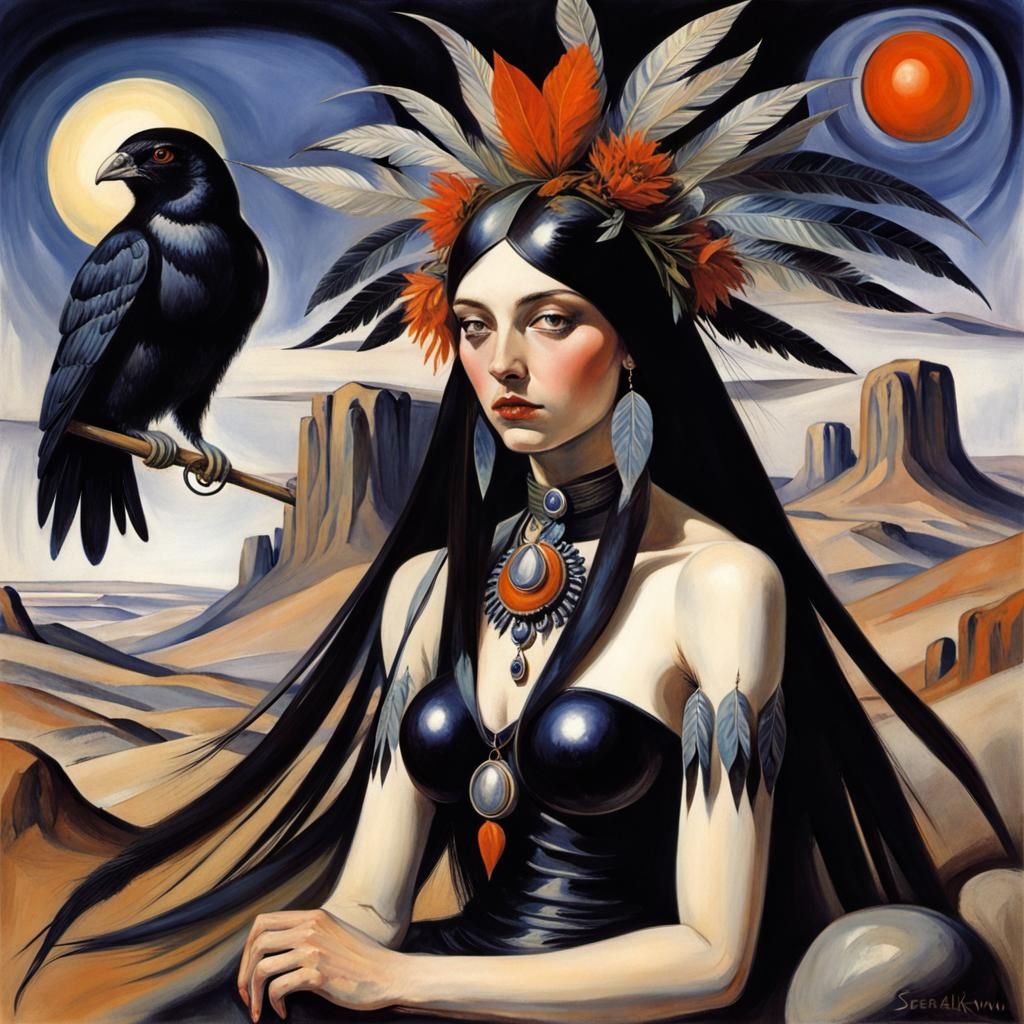 Surreal Goth Maximalist Magic: A Native Vision