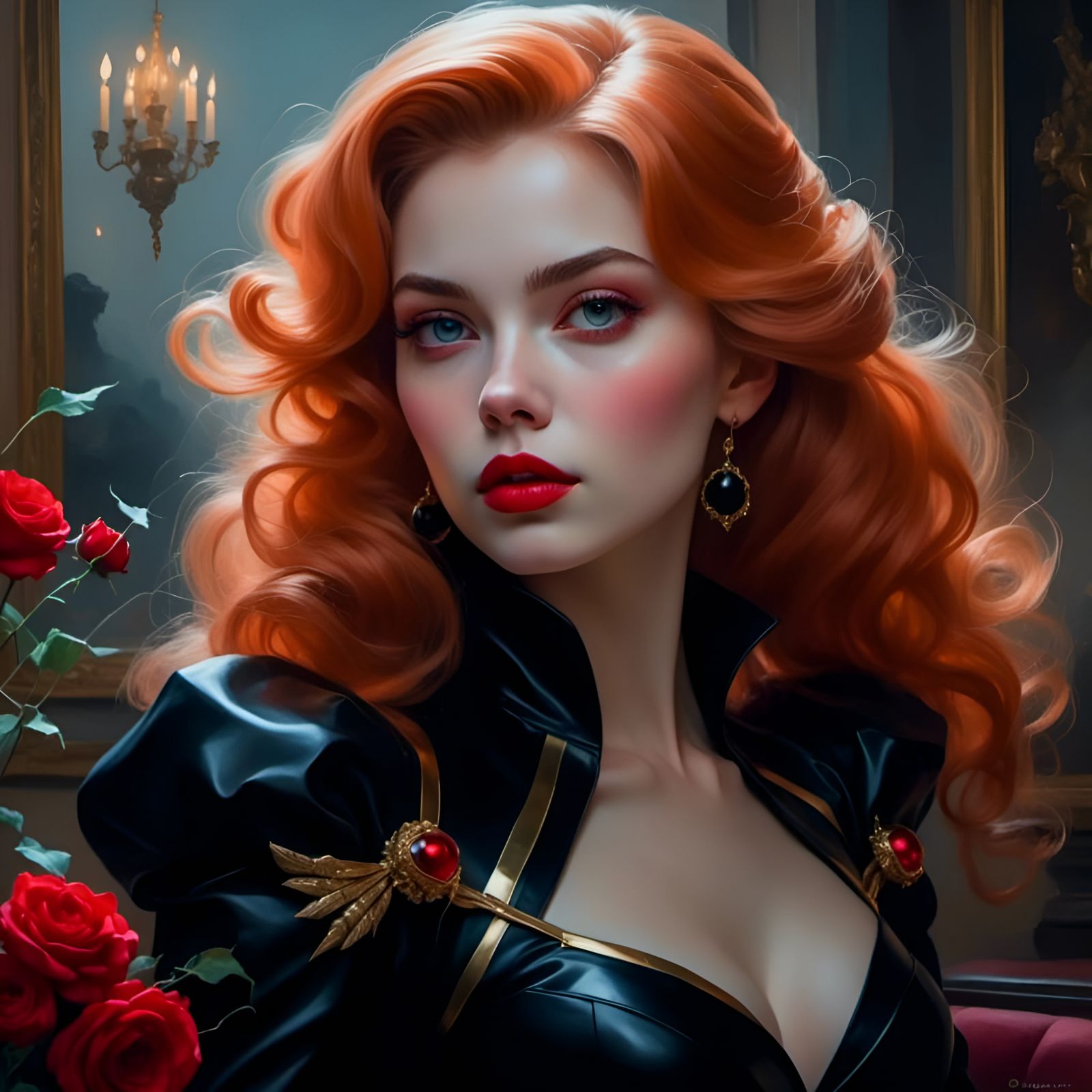 Princess as Superhero Portrait