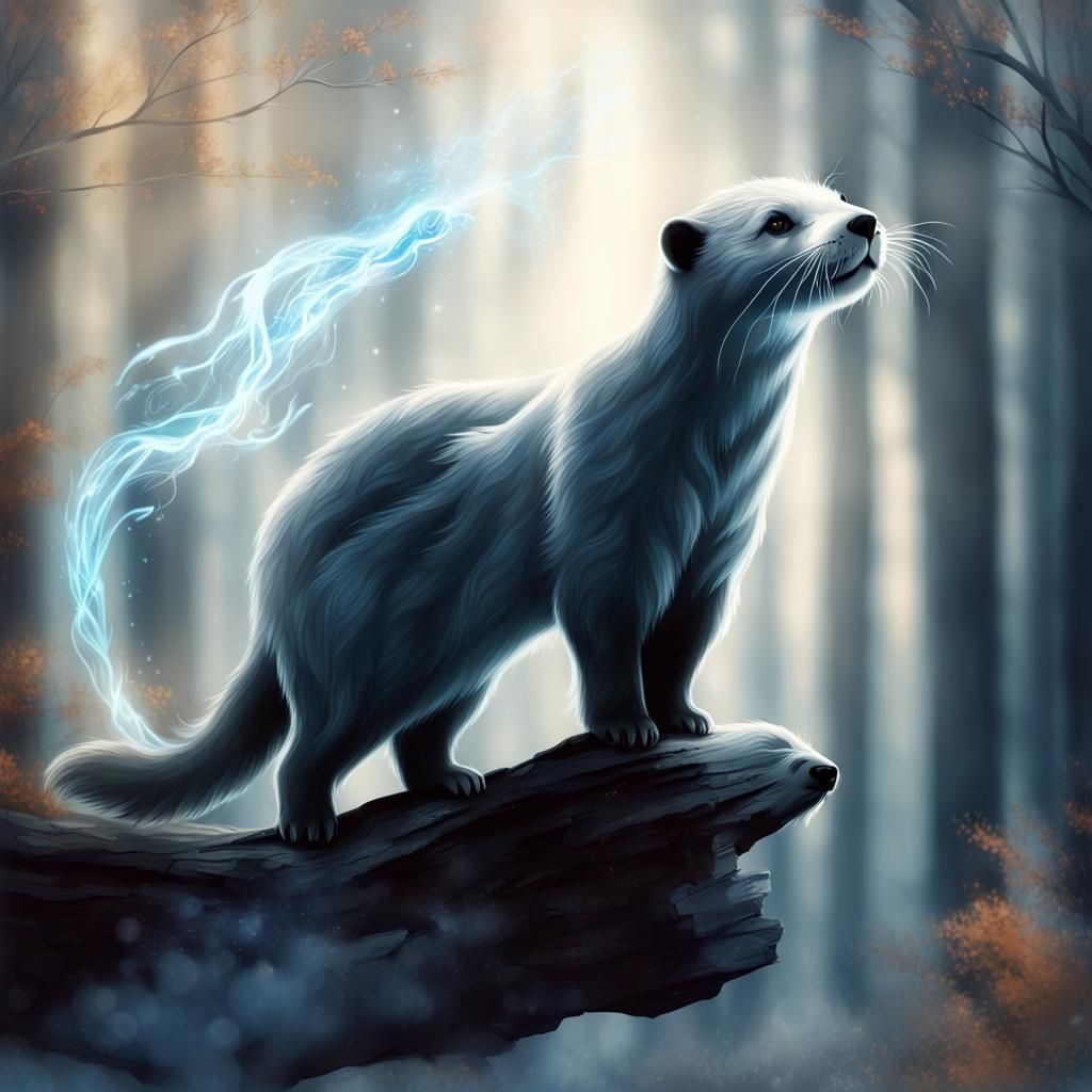 Silver Otter Patronus: A Magical Guardian