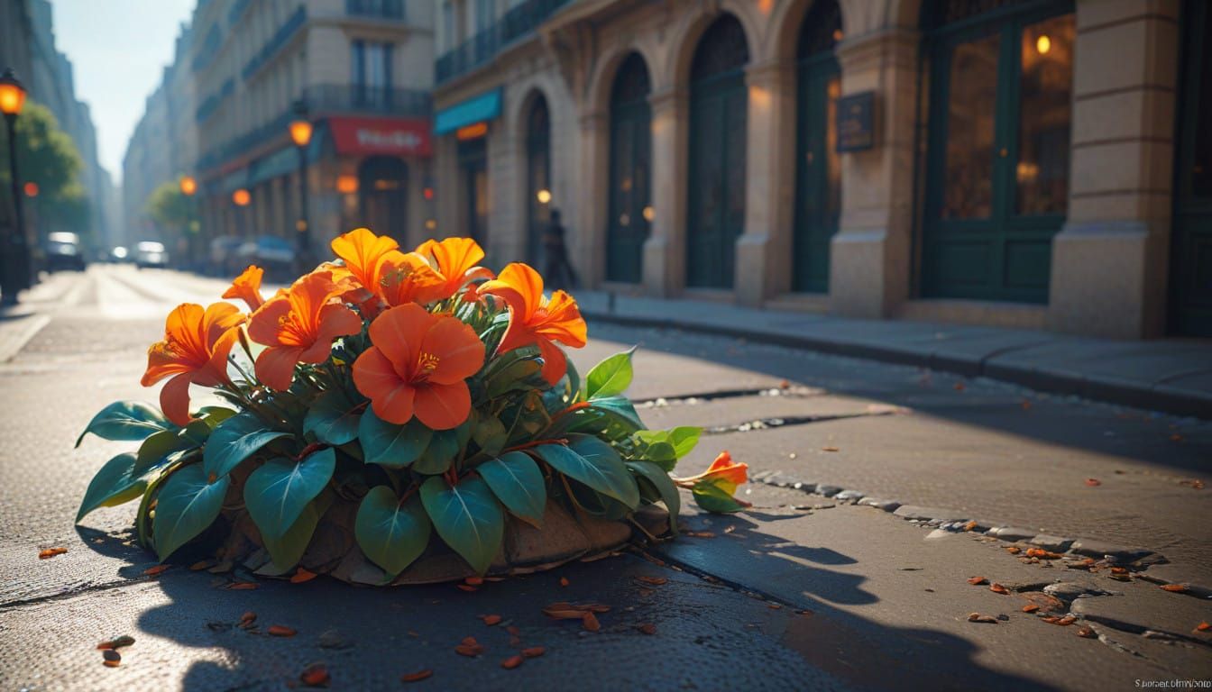 Scarlet Pimpernel in 18th Century Parisian Streets
