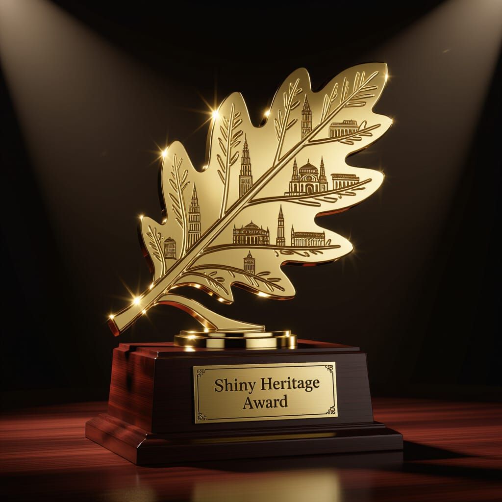 Golden Oak Leaf Trophy for Heritage Award