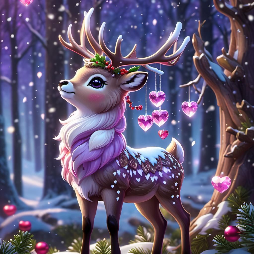 Cute Christmas Reindeer