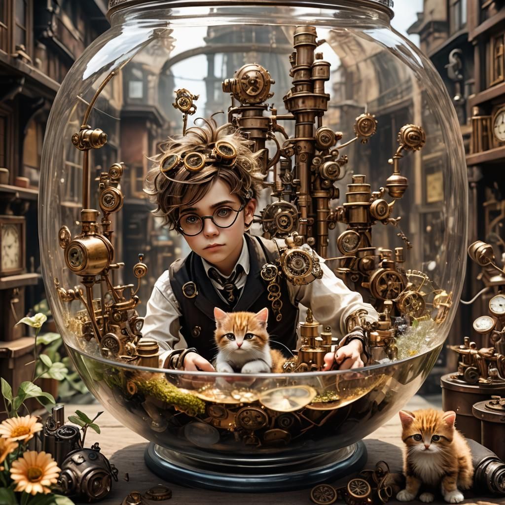 living in a glass bowl