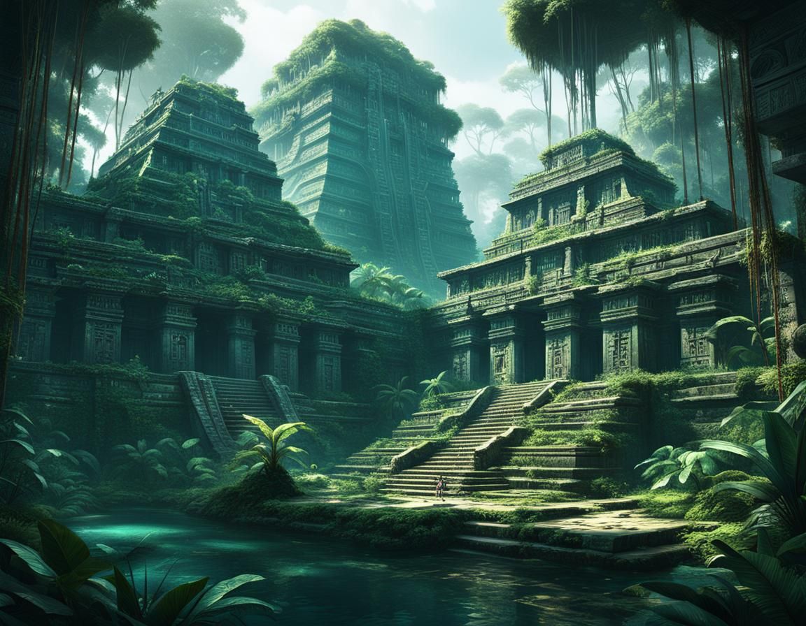 Lost Jungle City Powered by Ancient Technology