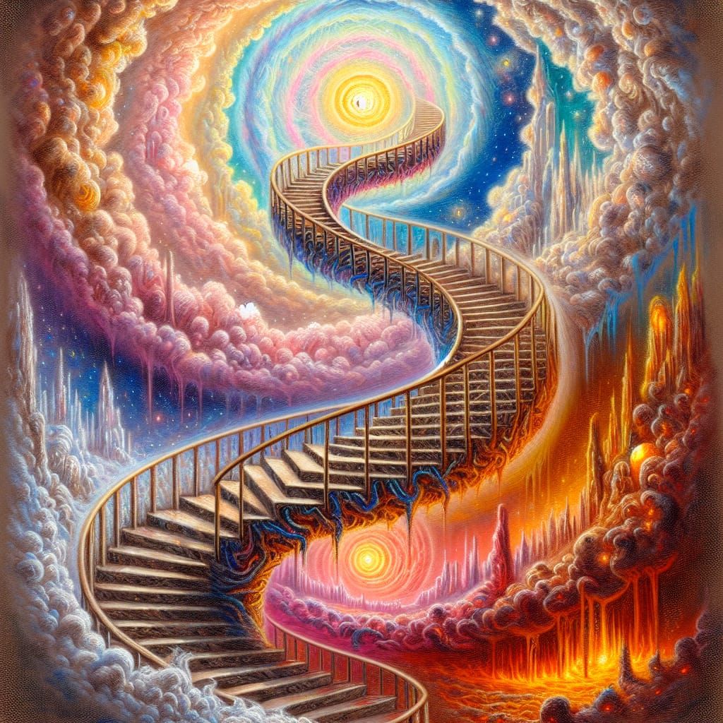 DNA Stairway to Heaven and Hell