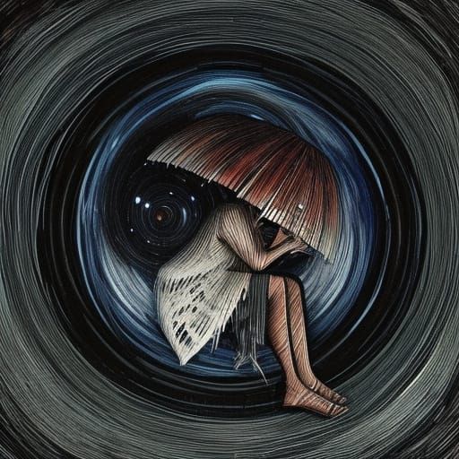 Abstract '96 Tears' Lyric Visualisation