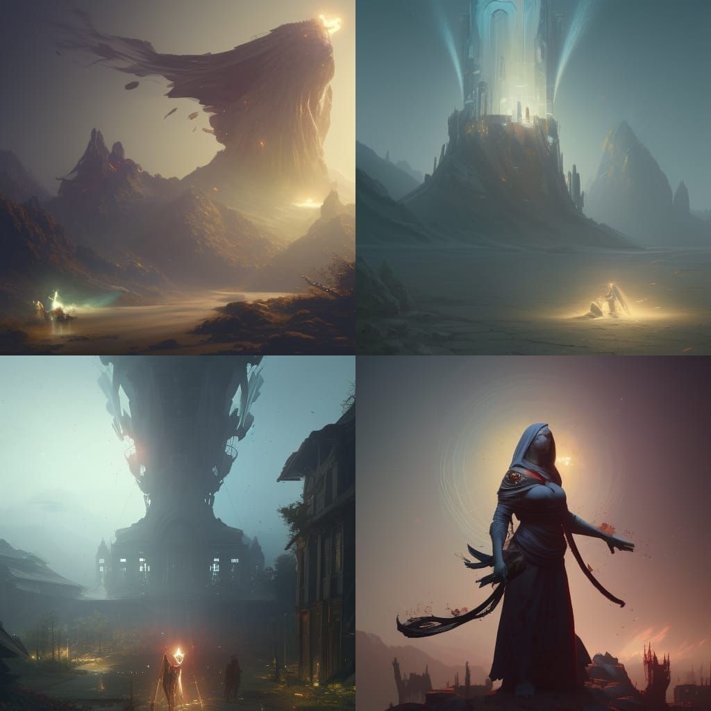 Mother of Fortune and Glory: Neon Art Nouveau