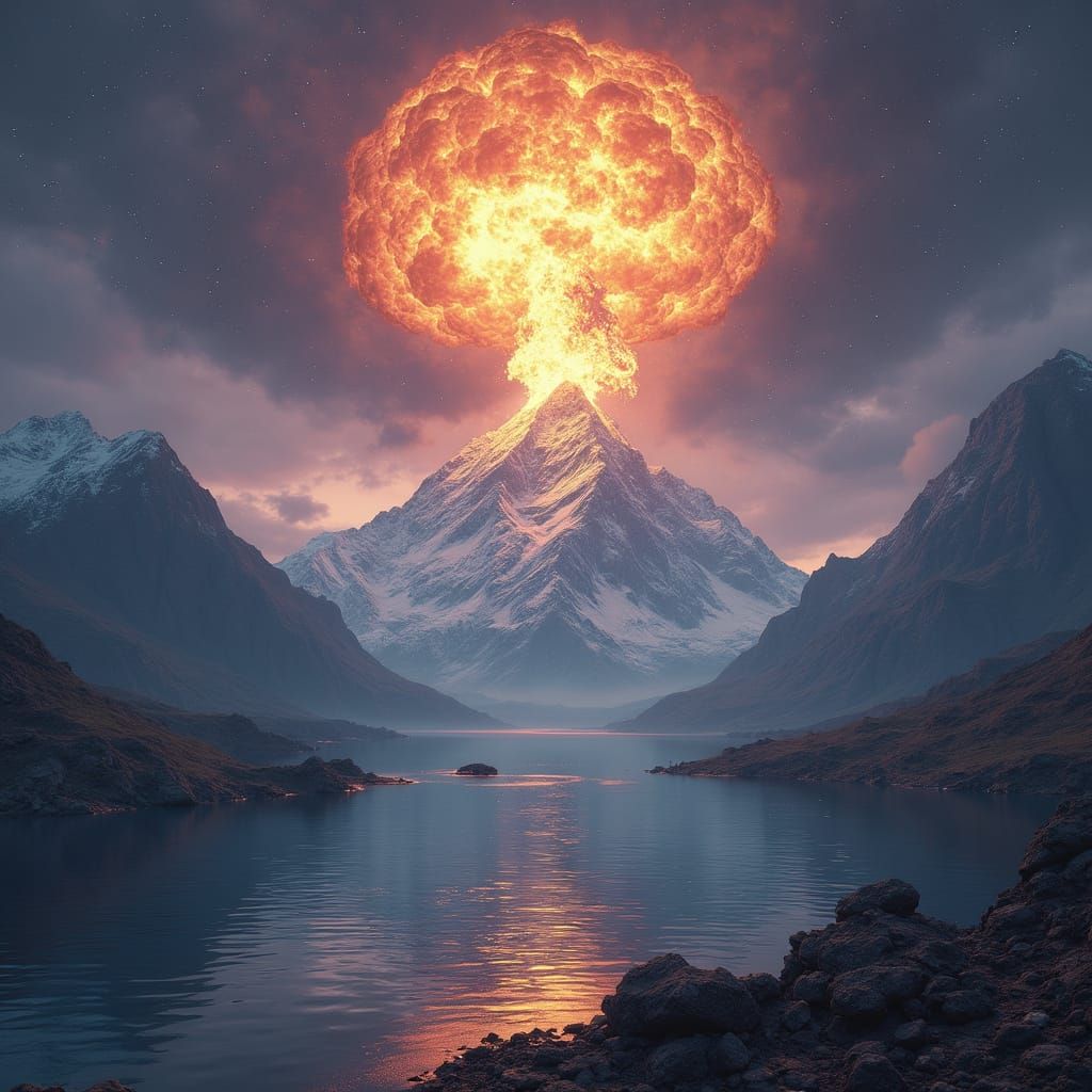 Apocalyptic Demonic Skyfire