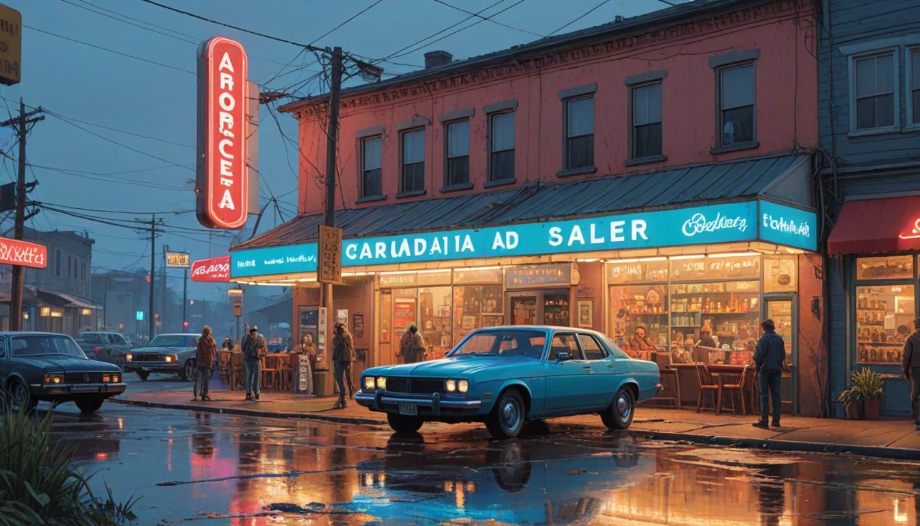 Vibrant 3D Letters of Amora Futebol Clube in Vintage Market