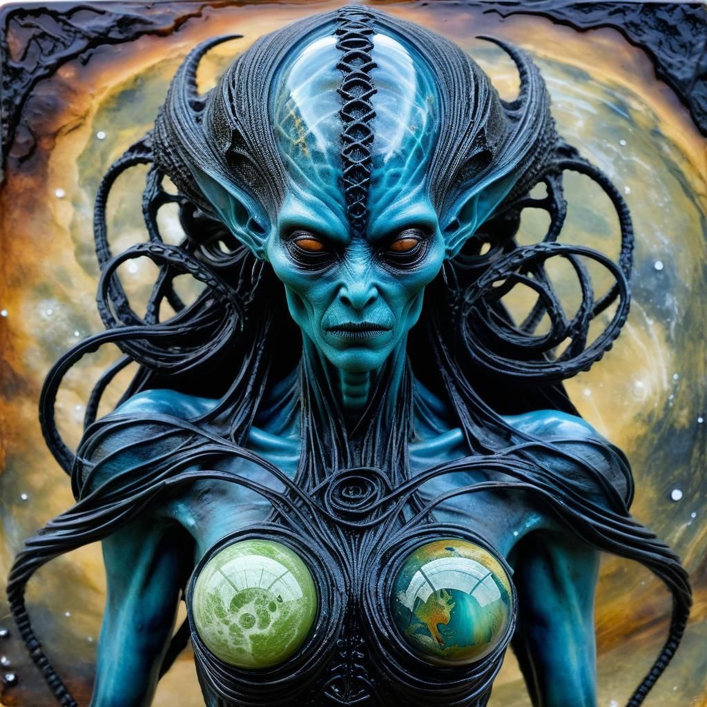 Ethereal Weaver on a Diabolical Alien Planet