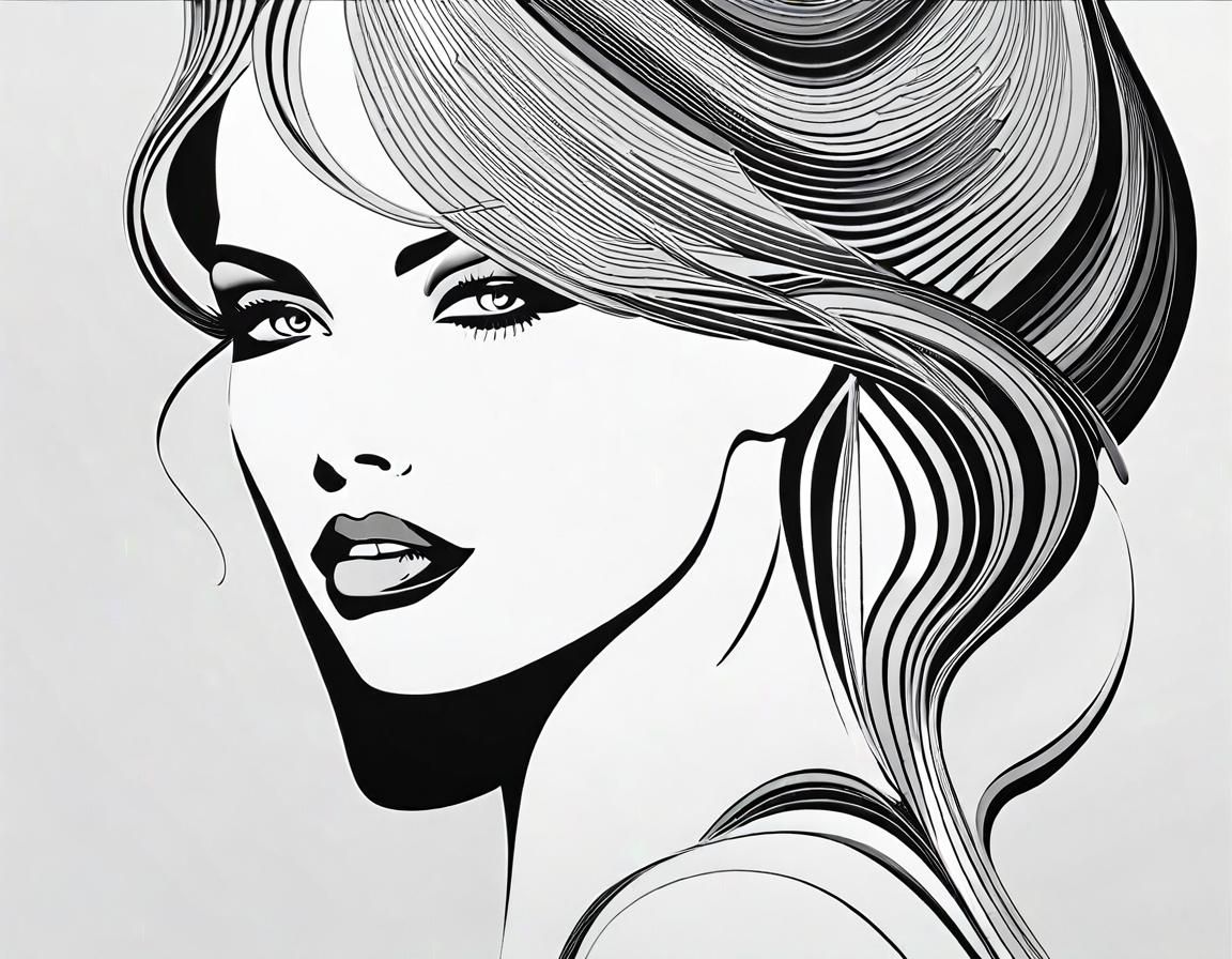 Minimalist One-Line Art of Adriana Lima