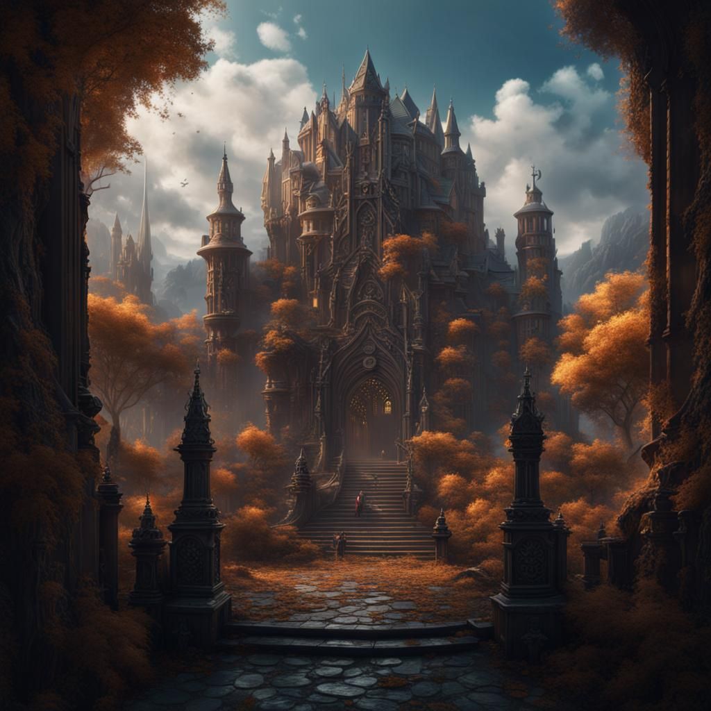 Fantastical Password Concept Art in Unreal Engine 5