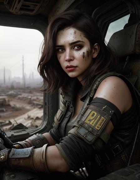 Post-apocalyptic warrior