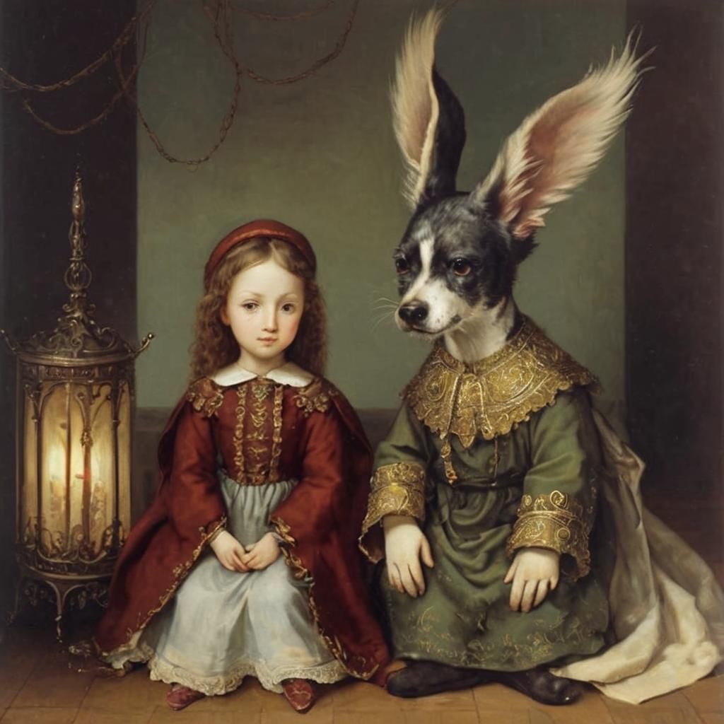 Evocative Symbolist Dreamscape