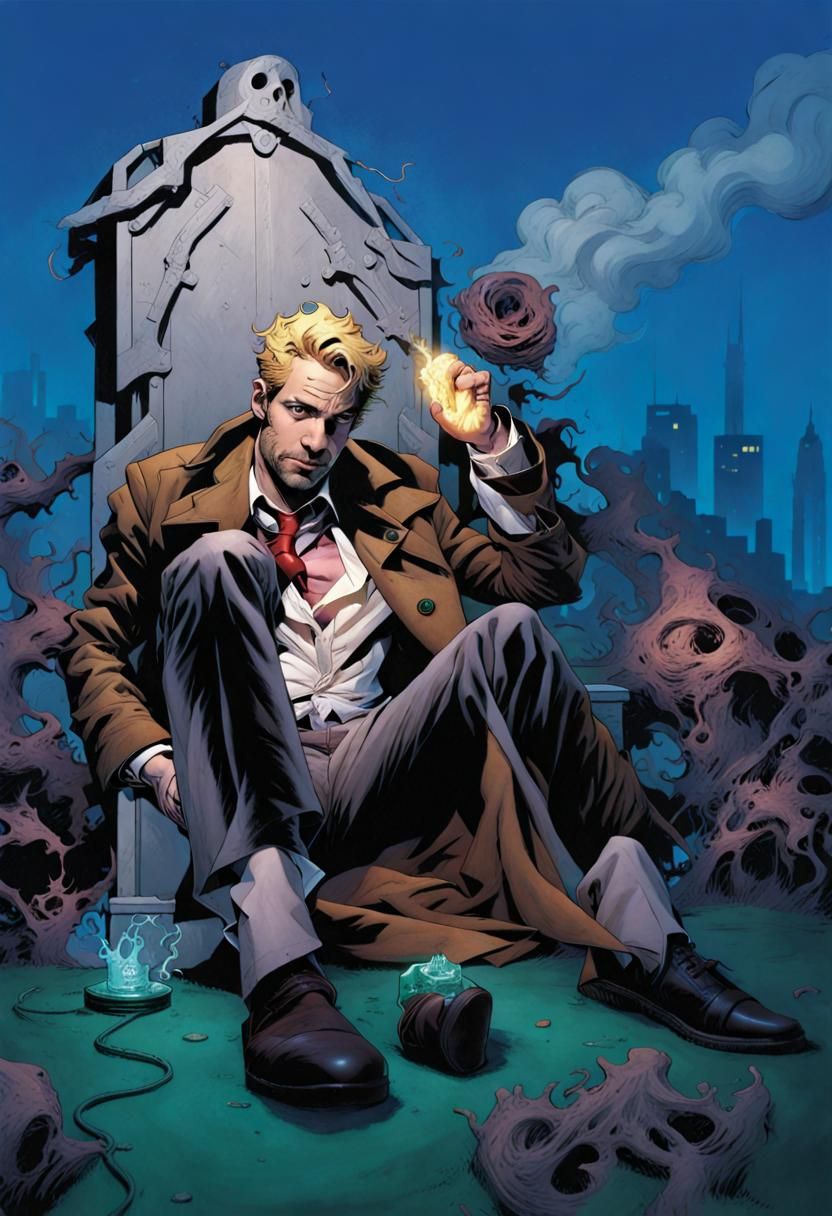 John Constantine Illustration