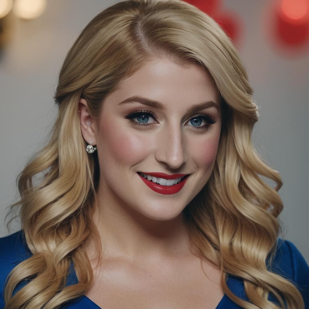 Meghan Trainor Portrait: Cinematic Film Still
