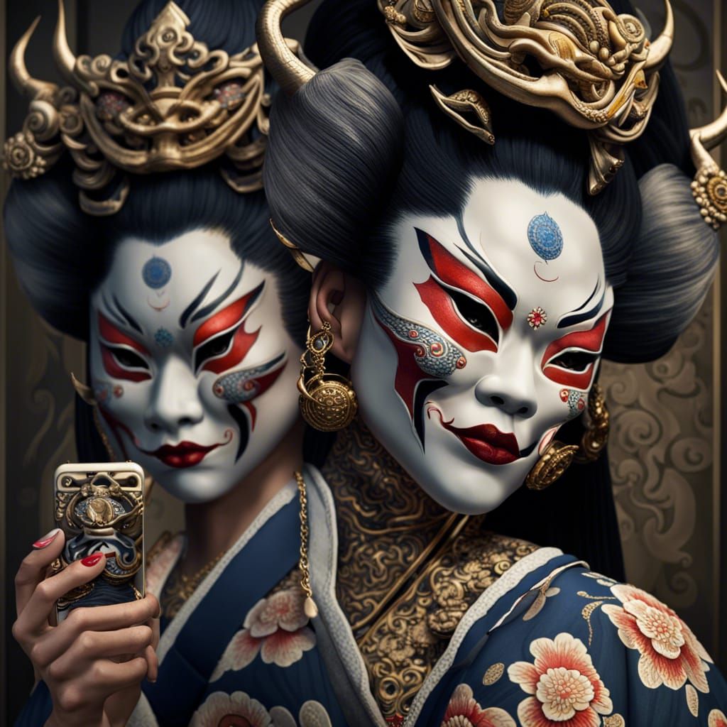 Geisha Siamese Twins