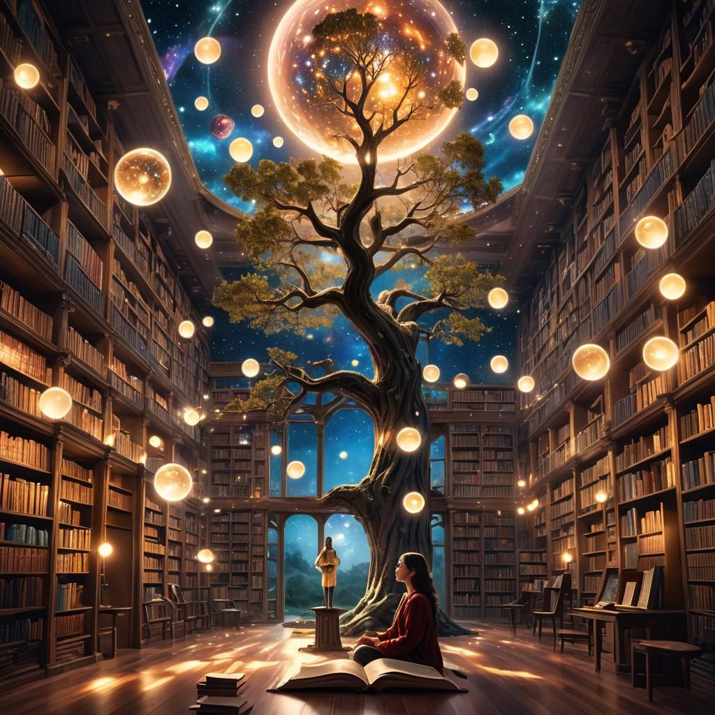 Inside The Akashic Library