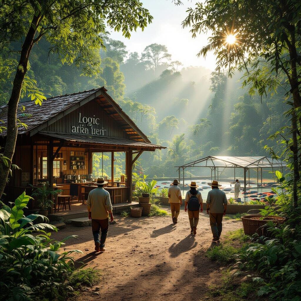 Peruvian Jungle Co-working Space & Fish Farm