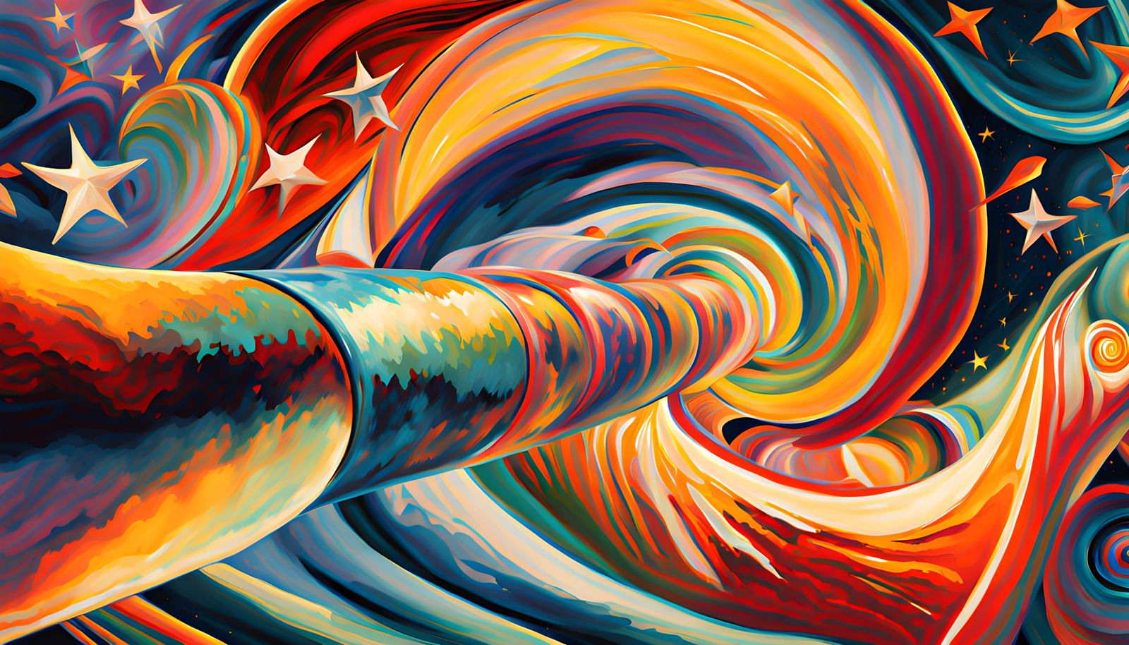 Hyper Velocity Cylinder in a Cosmic Vortex