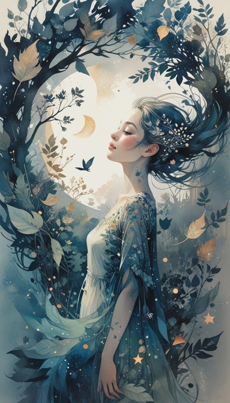 Magical Flow of Moonlight