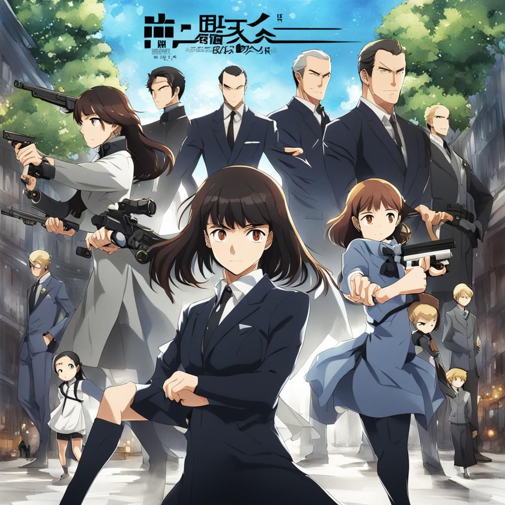 Spy x Family Anime Style Art