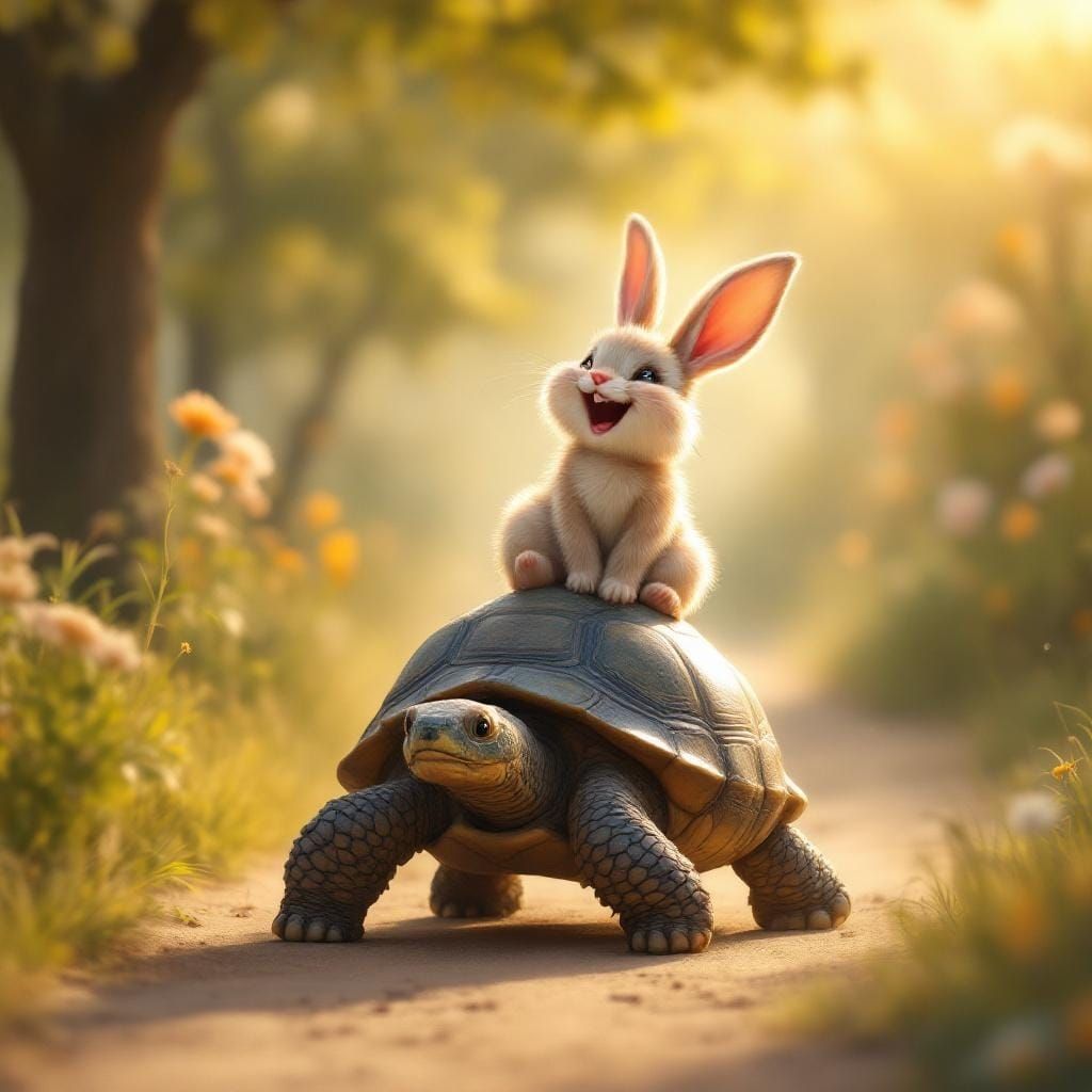 Bunny and Turtle's Delightful Road Trip