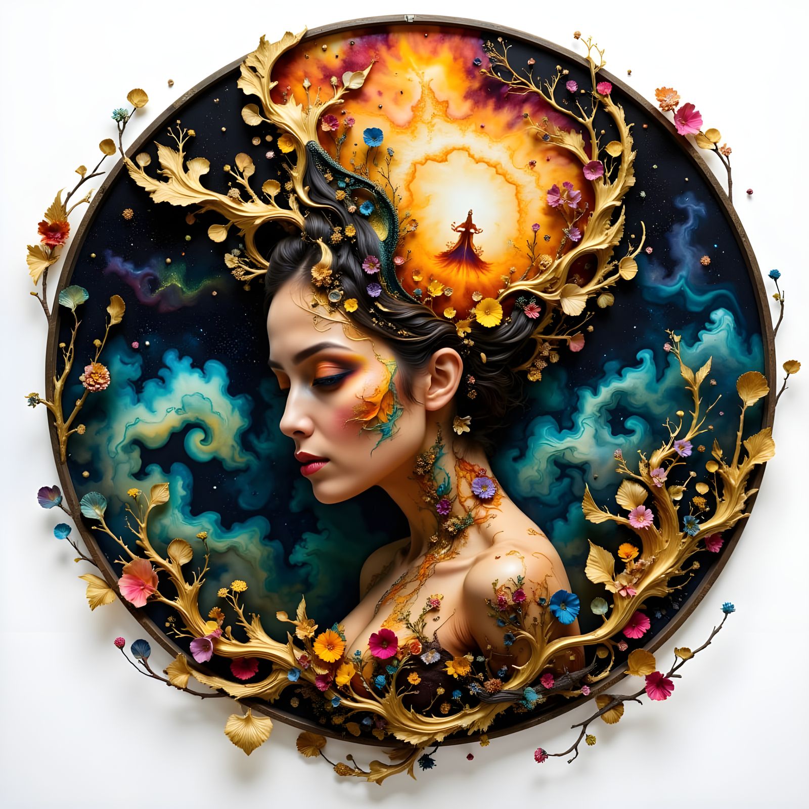 Sensual, Organic Forms in Hyperkraximalismus Style