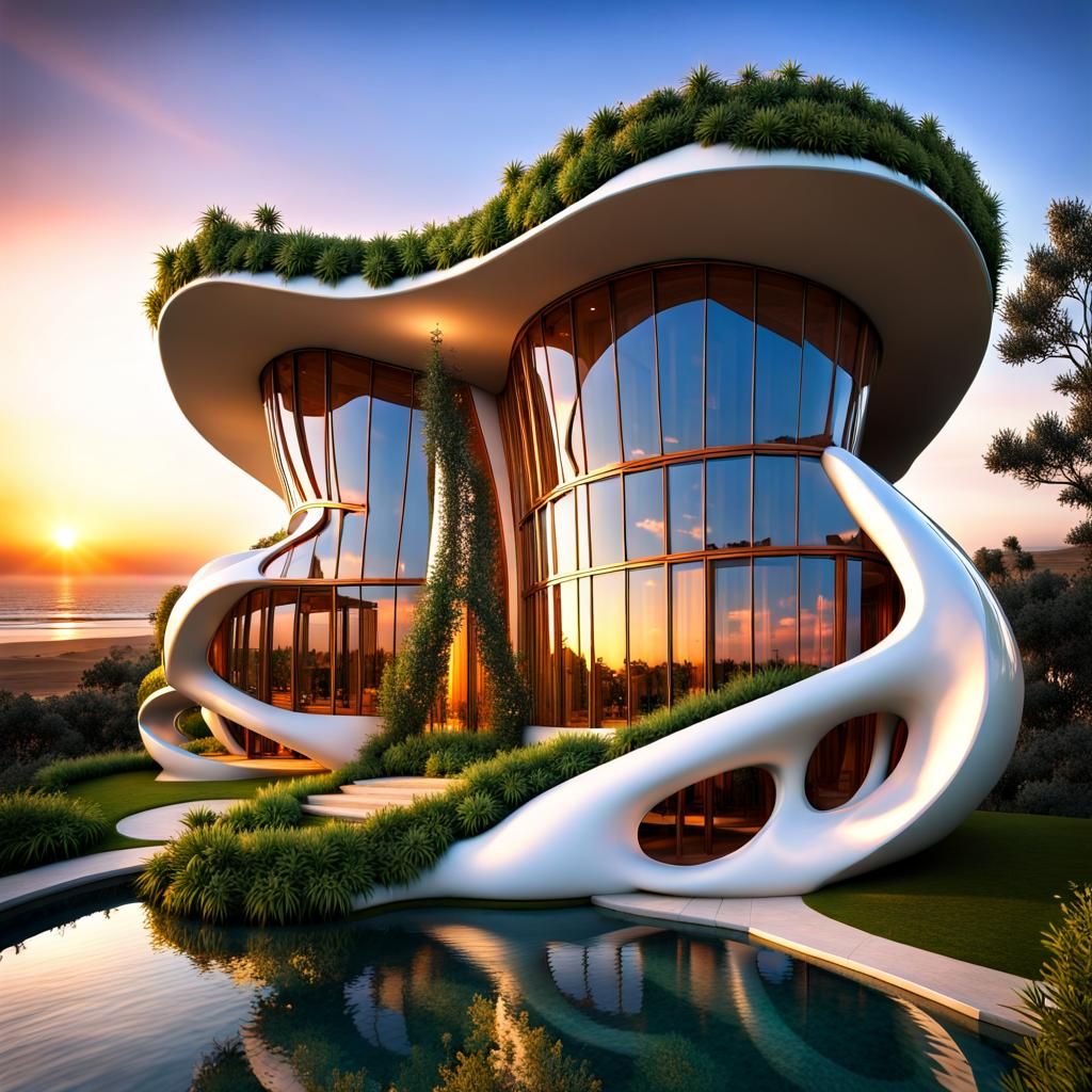 Futuristic house