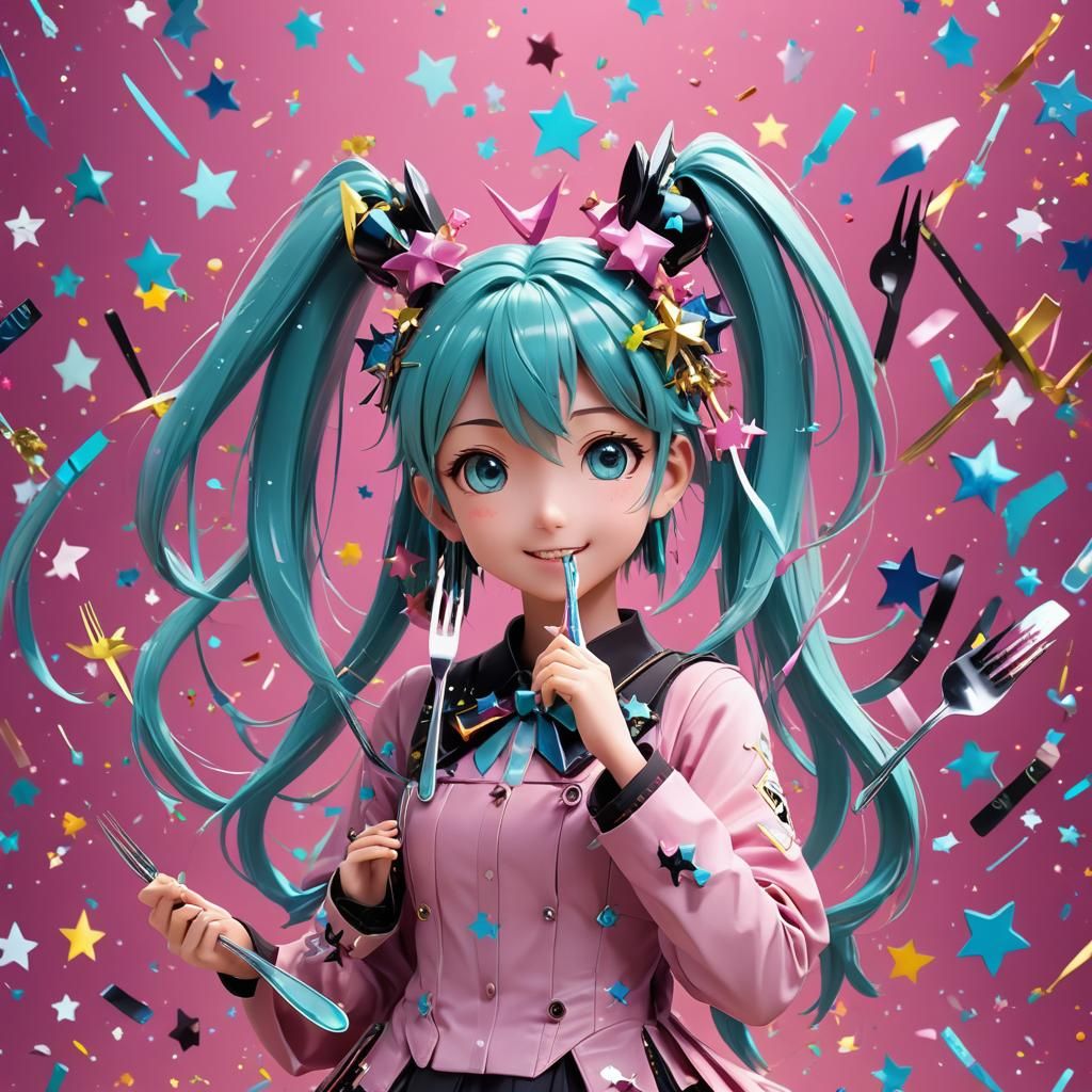 Hatsune Miku Birthday Anime Art