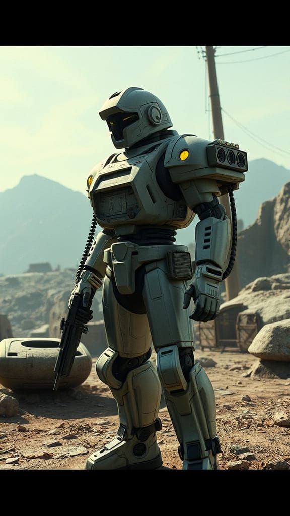 Post-Apocalyptic Synthesizer in Fallout 4 Style