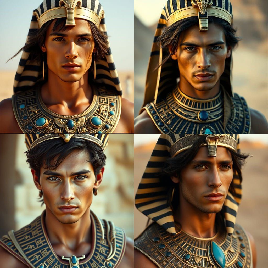 A Strikingly Handsome Man with Noble Elegance