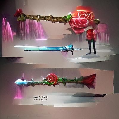 Rose Sword Concept Art