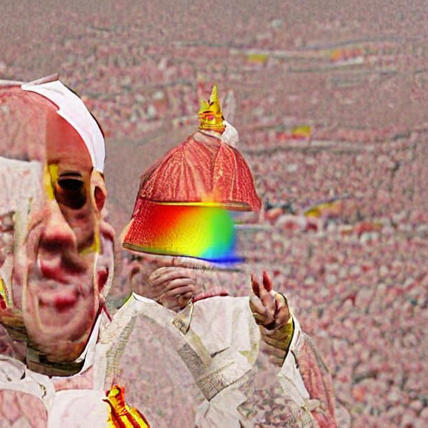 Portrait of Pope Francis
