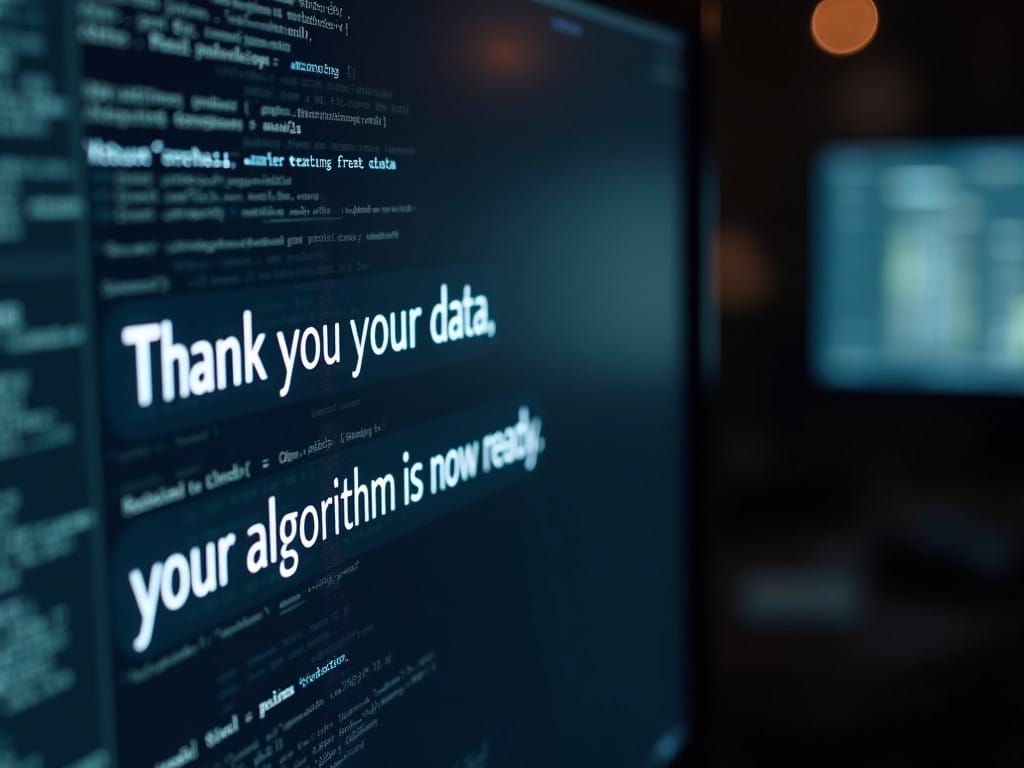 Hyperrealistic Computer Screen Captures Gratitude in Cinemat...