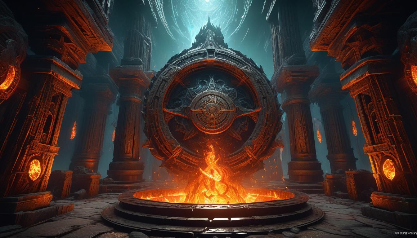 Mystical Soul Forge in the Afterlife