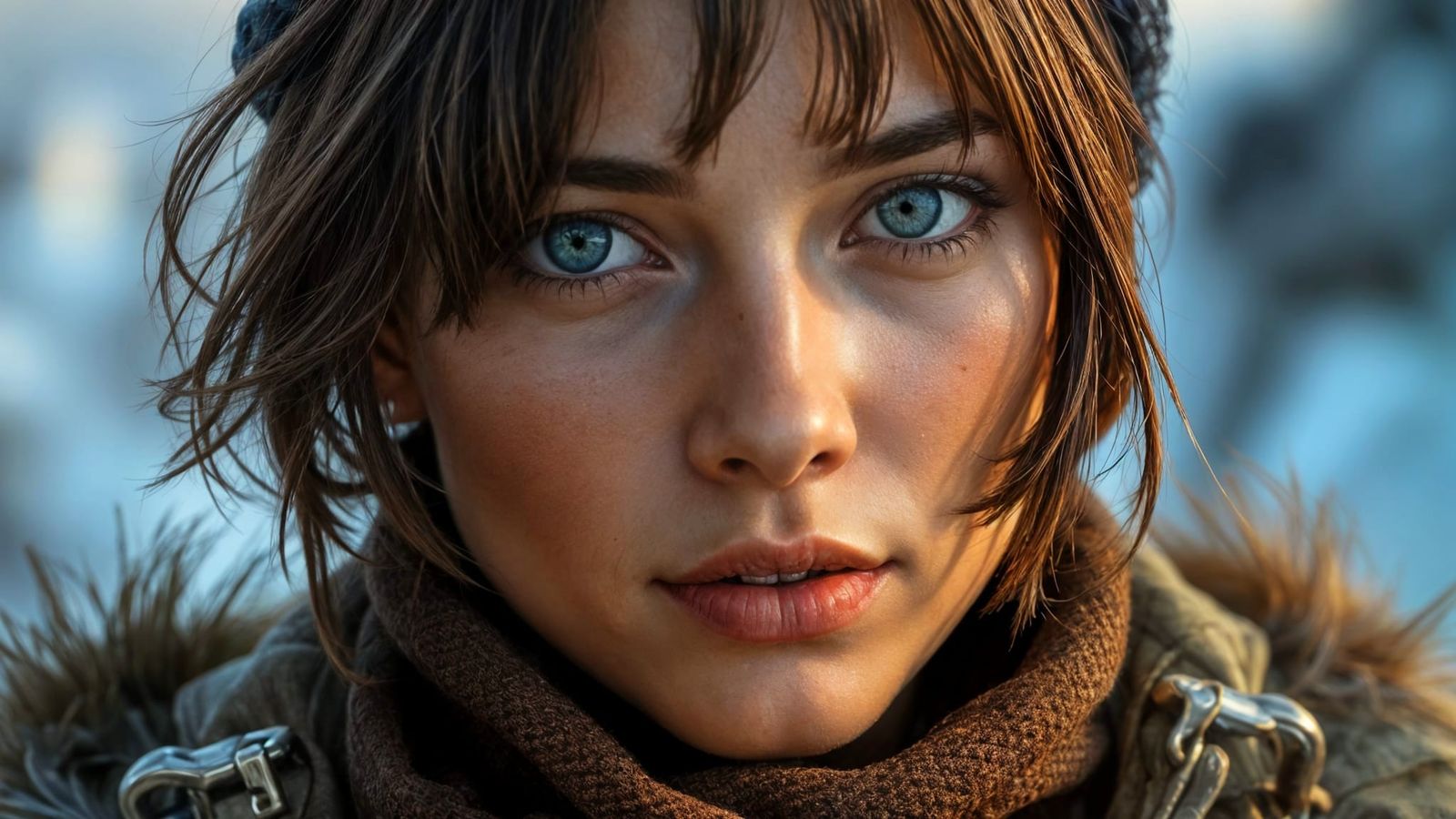Hyperrealistic Portrait of Syberia's Kate Walker