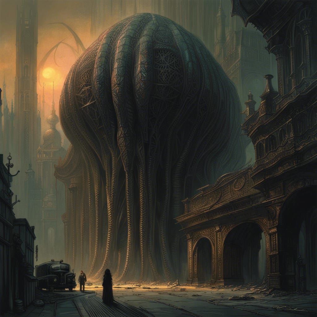 Surreal Landscape Inspired by Sci-Fi and Fantasy Artists