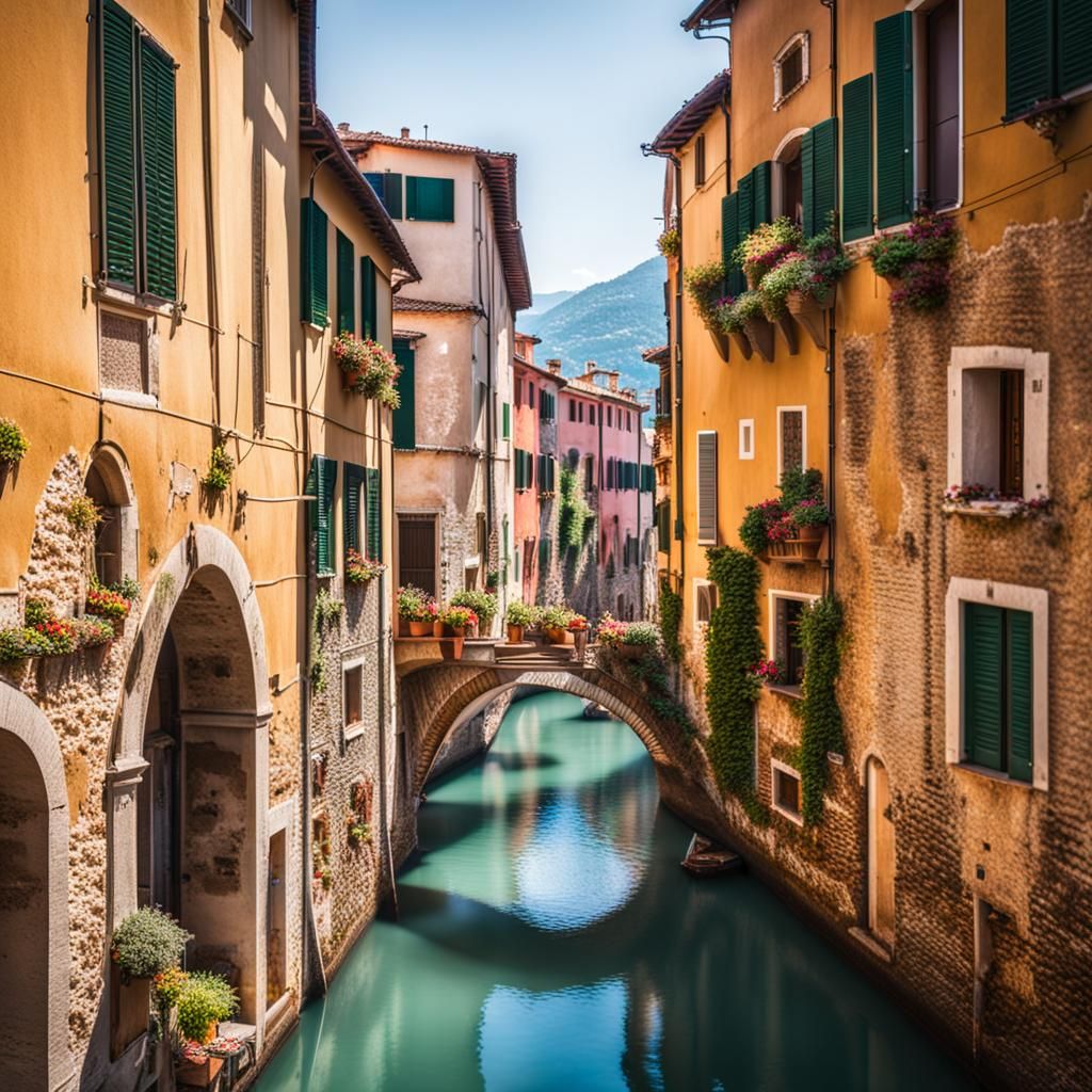 Futuristic Italy: Hyperrealistic Professional Photography