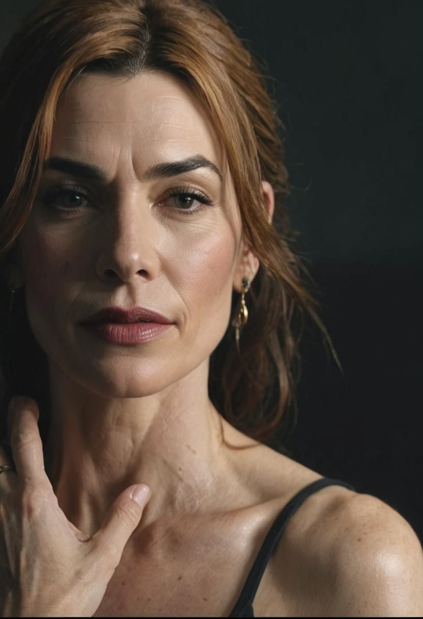 Detective Woman Portrait Inspired by Music