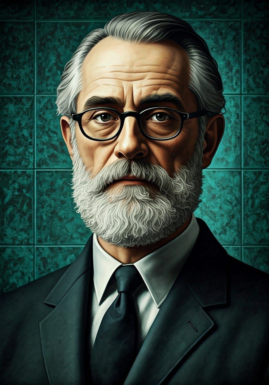 Mysterious Philosopher Contemplates Mortality in Ancient Set...