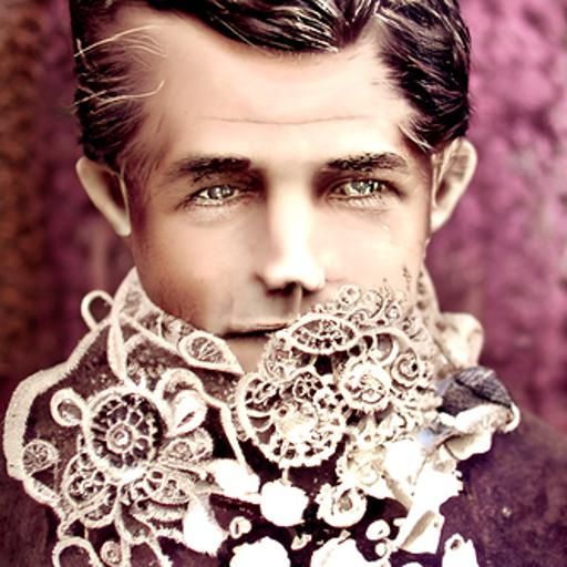 Elegant Man in Vintage Photograph