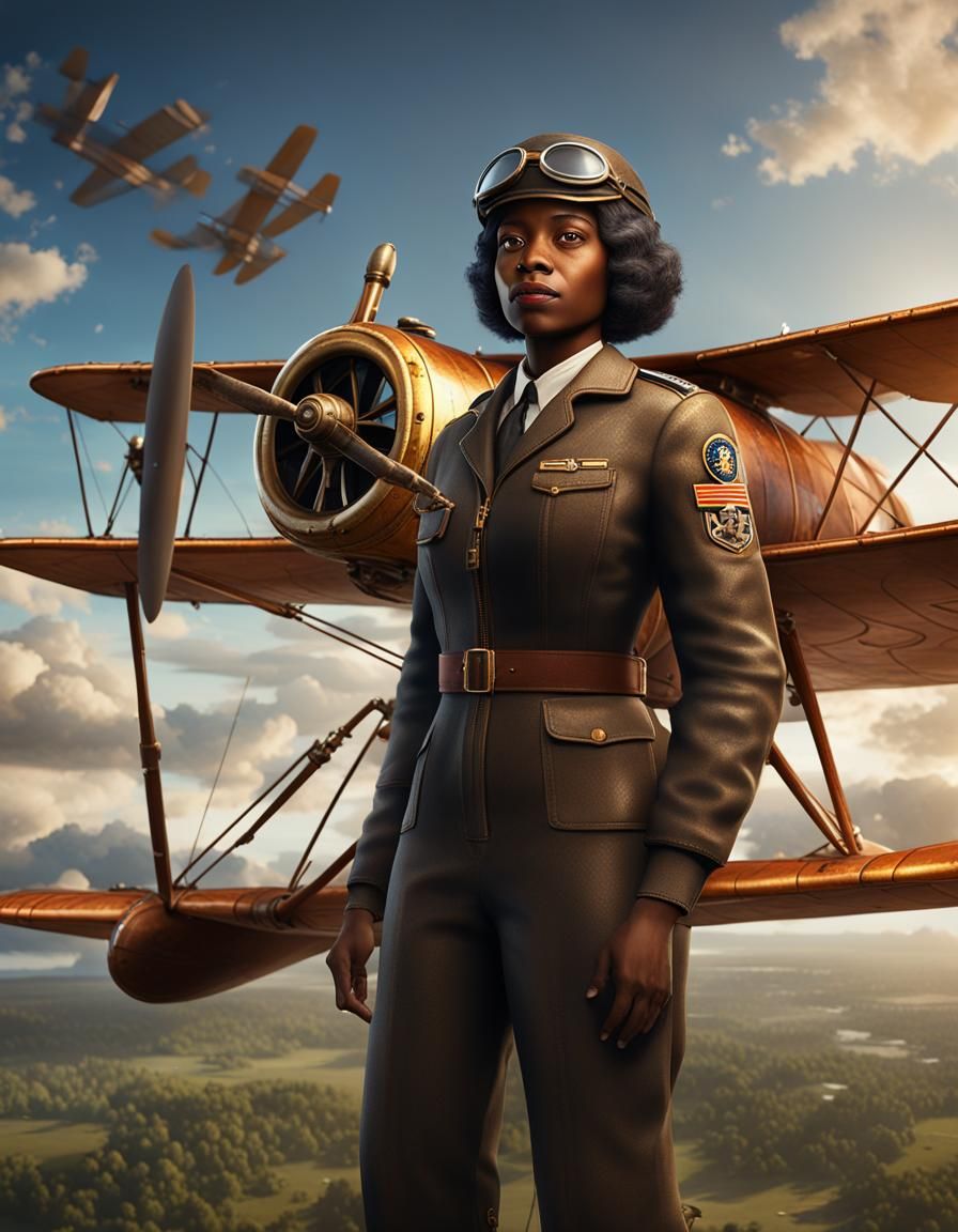 Black women pilots.