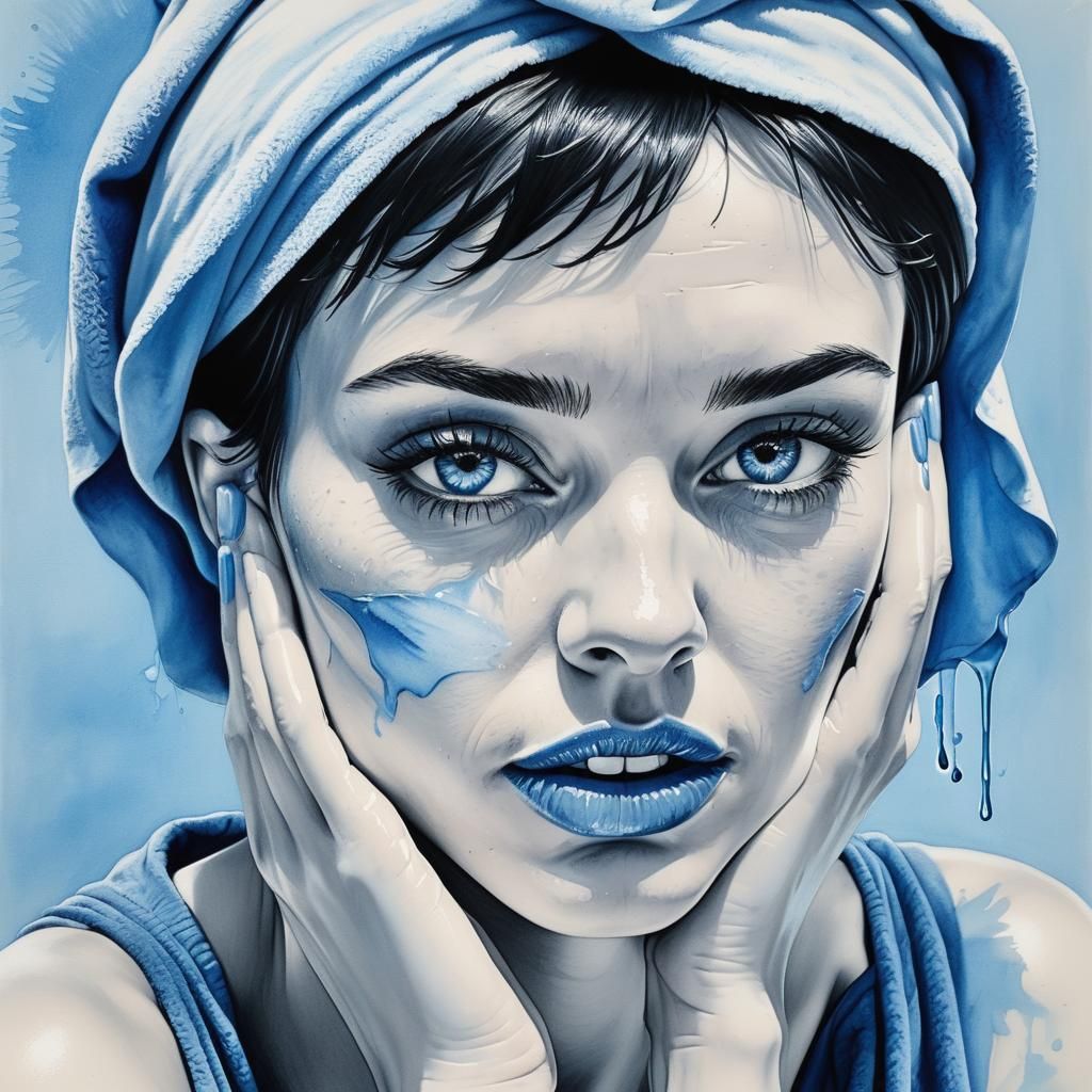 a hyperdetailed photorealistic black and white pencil sketch...