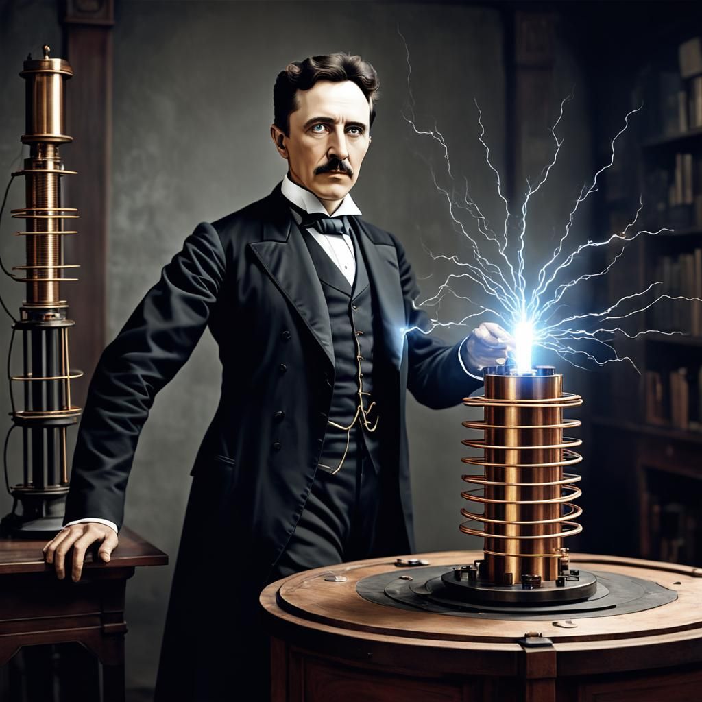 Nikola Tesla Free Energy Coil Concept