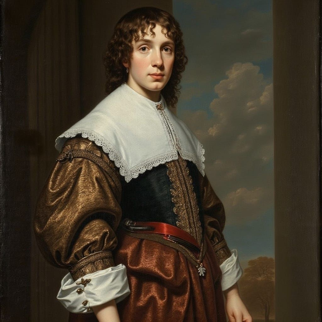 Baroque Young Gentleman Portrait