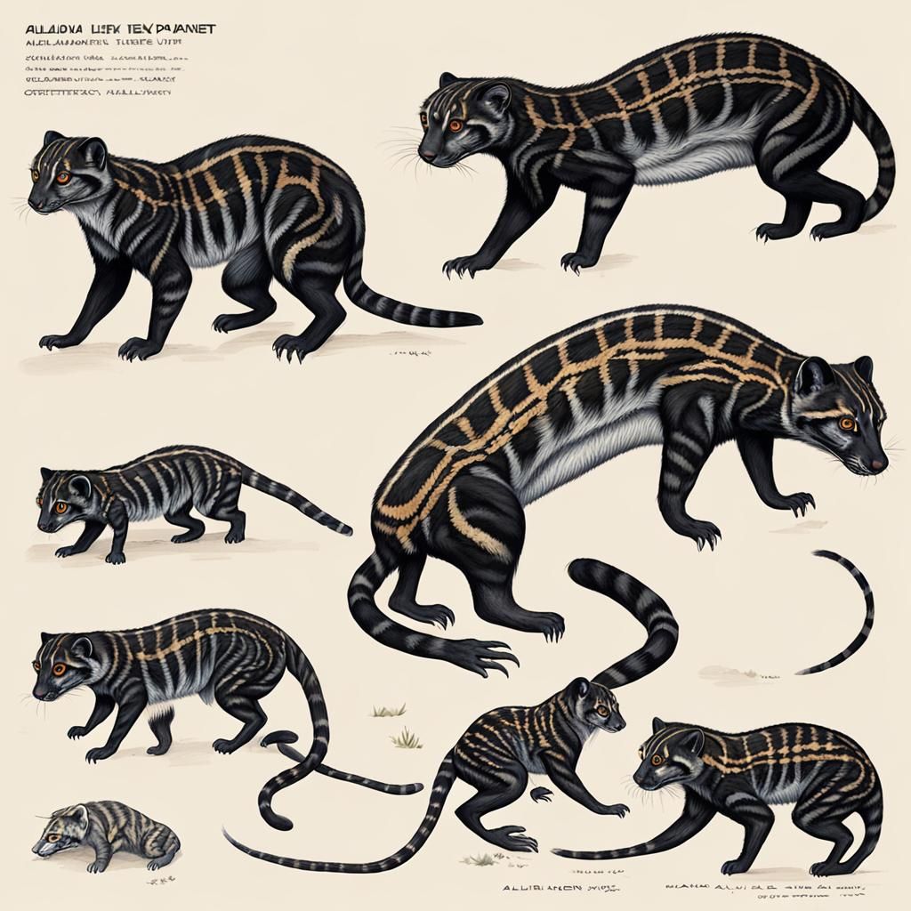 Alien Exoplanet: Speculative Xenobiology Illustrations