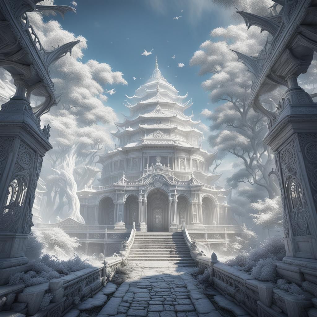 Detailed Matte Painting in Unreal Engine 5