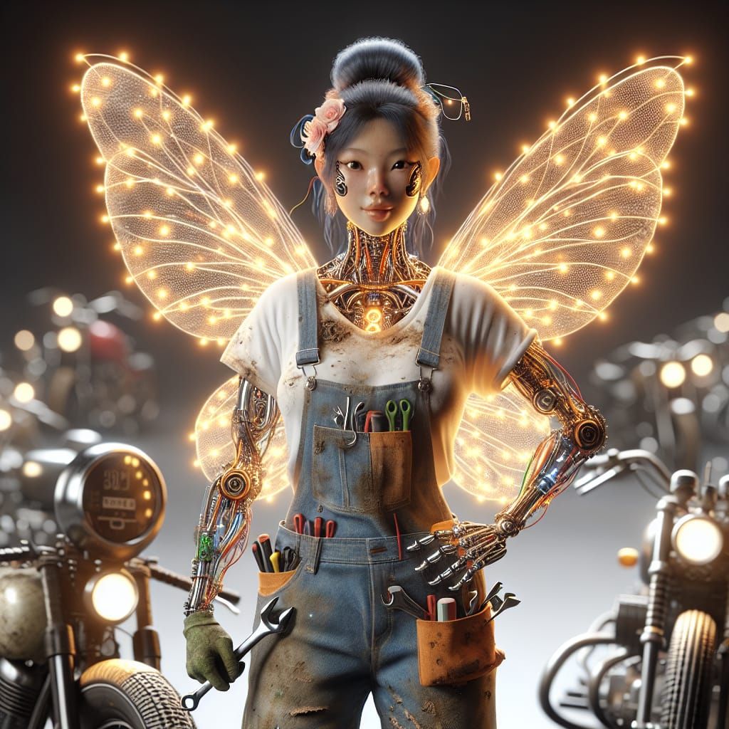 Cyborg Fairy HOG Mechanic - So Awesome