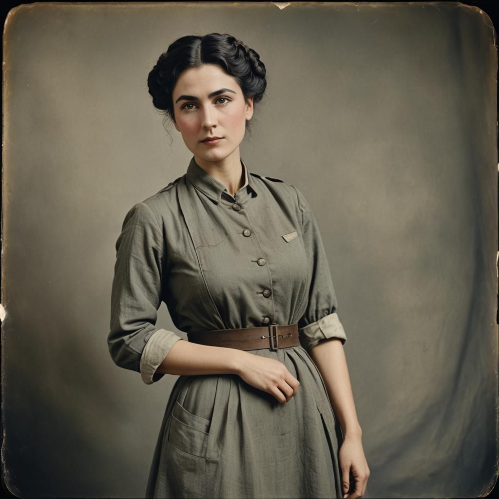 The Nurse, 1917, France